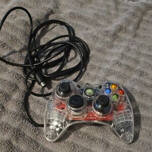 PDP Afterglow AX.1 Xbox 360 Controller Wired Clear Transparent PL-3602 PCB PC